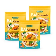 Bakalland BA! Granola 5 tropického ovocia 3x300g