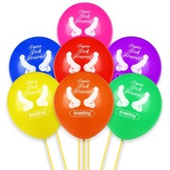 Farebné párty balóny sú skvelou vychytávkou