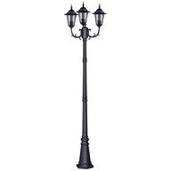 Vysoká vonkajšia lampa lampa K-7009A2/3 Black