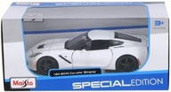 Model MAISTO 2014 CORVETTE STINGRAY WHITE 1:24