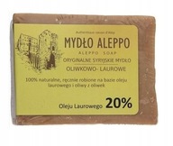 ALEPPO ORIG. SÝRSKÉ OLIVOVÉ A VAURELOVÉ OLIVOVÉ MYDLO 20%