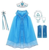 OUTFIT PRINCESS ELSA ELSA FROZEN CINDERELLA CAPEA PROM SET