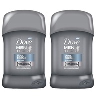 Dove Men + Care Cool Fresh Antiperspirant tyčinka 50 ml - 2-bal