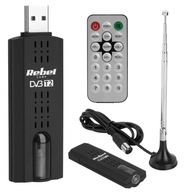 TUNER TV Rebel DVB-T2 H.265 HEVC TELEVÍZNY USB PC