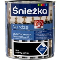 Śnieżka proti hrdzi 0,65l BLACK Gloss R09