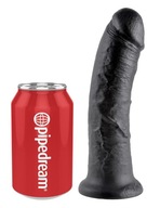 King Cock 8' Cock Black dildo čierne 20cm