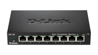 Neriadený prepínač D-LINK D-Link 8-portový DES-