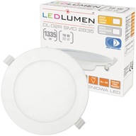 LED panel zapustená montáž 16W=90W stropné svietidlo Plafond