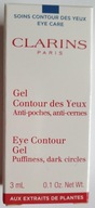 Clarins Eye Contour Gel očný gél 3 ml