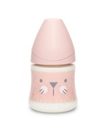 Suavinex Bottle Kitten ružová 150 ml Hyggie Baby 0