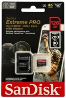 Pamäťová karta microSD SANDISK EXTREME PRO 128 GB