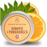 4 ŠTYRI SZPAKI telová pena Konope a pomaranč 150ml VEGAN NATURAL