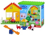 PEPPA PIG BLOCKS set ZÁHRADNÝ DOMČEK 2 figúrky