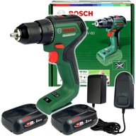 UniversalDrill 18V-60 BOSCH SKRUTKOVAČ 2x2,5Ah