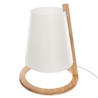 Bambusová nočná lampa v boho štýle