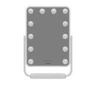 Zrkadlo s LED osvetlením Humanas HS-HM01 White