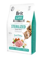 BRIT CARE CAT GRAIN FREE STERILIZOVANÝ MOČ 2kg