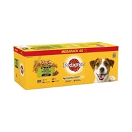 PEDIGREE VRECKÁ NA VLHKÉ KRMIVO PRE PSA 40 x 100g