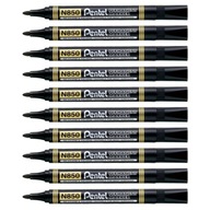 Permanentný popisovač PENTEL N850 - 1-2 mm ČIERNA - sada 12 kusov