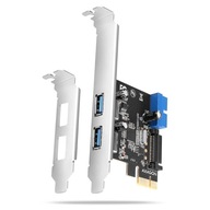 PCEU-232VLS PCIe radič 2+2x USB 3.2 G port