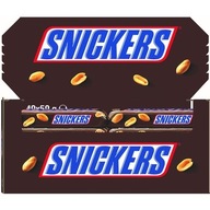 Snickers tyčinka s karamelom a orechmi 40ksx50g