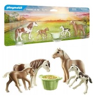 PLAYMOBIL COUNTRY FÓRKY PONÍKY DVA ISLANDSKÉ KONE + 2 žriebätá 71000