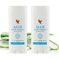 2x ALOE EVER SHIELD FOREVER deodorant 92g tyčinka