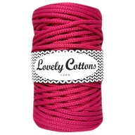 Polyesterová šnúrka 5mm 100m Lovely Cottons Fuchsia