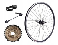 Koleso 26'' Zadný ALU DISK + voľnobežka SHIMANO 7R