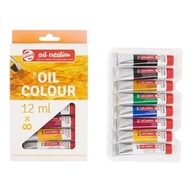 Olejové farby Art Creation Talens 8x12ml Basics Set