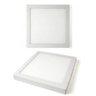 LED PANEL, Štvorcový, POVRCHOVÁ MONTÁŽ, POVRCHOVÁ MONTÁŽ, 24W STUDENÝ STROP