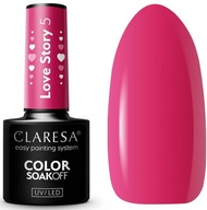 CLARESA UV/LED HYBRID POLISH LOVE STORY 5