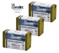 La Corvette Marseillské mydlo OLIVE Ecocert 3x100g