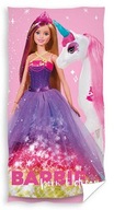 Plážová osuška Barbie princezná 70x140