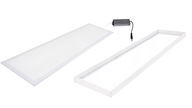 LED panel 48W strop + rám 120x30 slim neutr