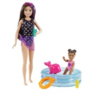 Mattel Barbie Skipper Set s detským bazénom