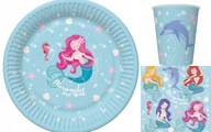 ARIEL MERMAID MERMAID OCEAN set taniere na šálky