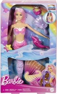 BÁBIKA BARBIE MERMAID MALIBU S DLHÝMI VLASMI meniacimi farbu