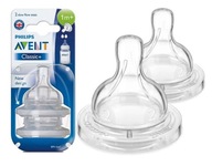 AVENT CLASSIC+ Cumlíky ZADARMO cumlíky 1m R2 2 ks