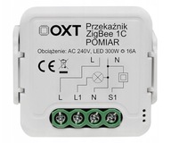 OXT SWTZ21P Relé 1 obvod ZigBee 3.0 meranie