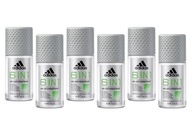 ADIDAS MEN ROLL ON 6v1 deo antiperspirant 6 ks