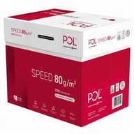 Biely kopírovací papier A4 POLSPEED 80g 5 balíkov 1 kartón