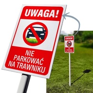 Značka: Neparkujte na trávniku, príspevok 50