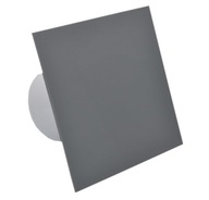 Kúpeľňový ventilátor so senzorom vlhkosti, šedý