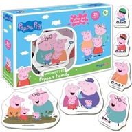 Peppa Pig Family - sada magnetov