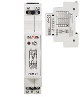 NO/NC relé 230V 16A PEM-01/230 ZAMEL