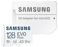 Pamäťová karta microSD Samsung EVO+ 128GB + adaptér