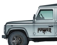 Nálepka PUNISHER TEXT 46x23 Nálepka JEEP 4x4 TUNING 327