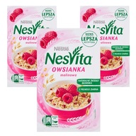 Nestlé Nesvita malina ovsená kaša ovsená kaša x3