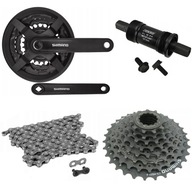 Sada pohonu CRANK 42 CASSETTE 8 11/32 CHAIN ​​​​spink